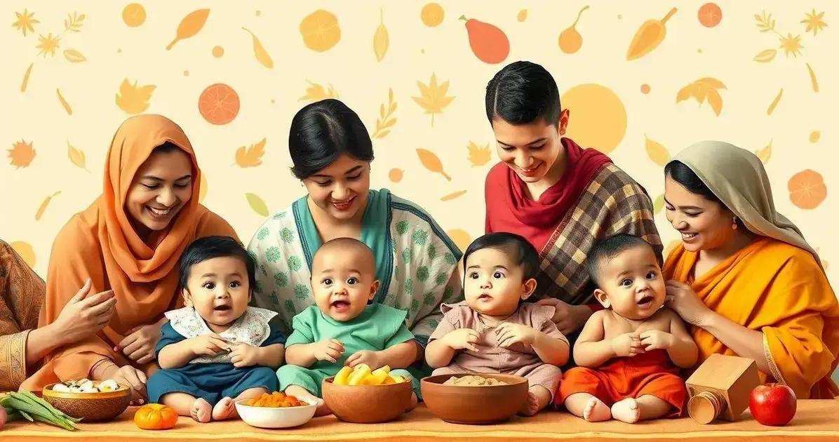 Como diferentes culturas apresentam os primeiros sabores Como diferentes culturas apresentam os primeiros sabores