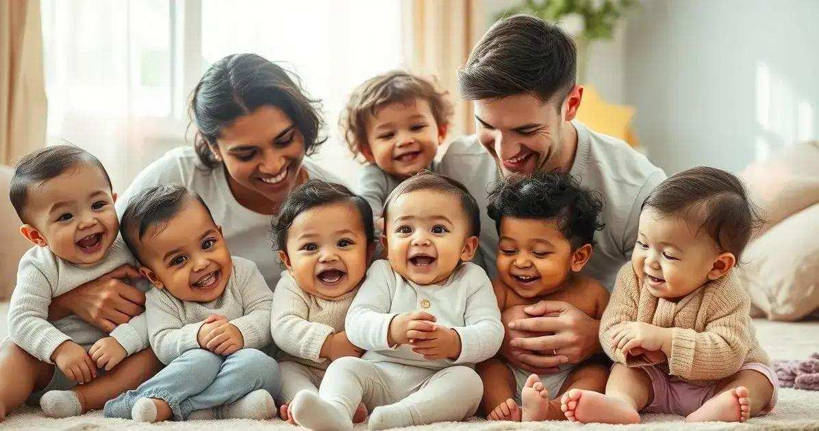 Como os bebês demonstram amor incondicional