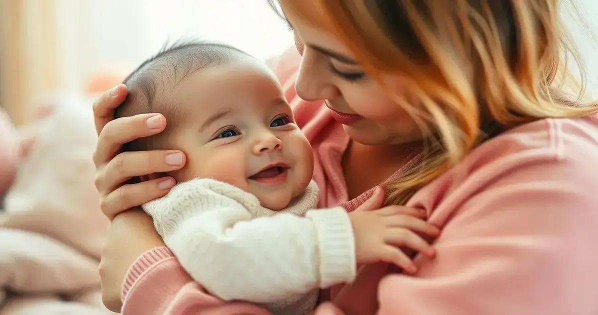 Como os bebês reagem ao afeto dos pais