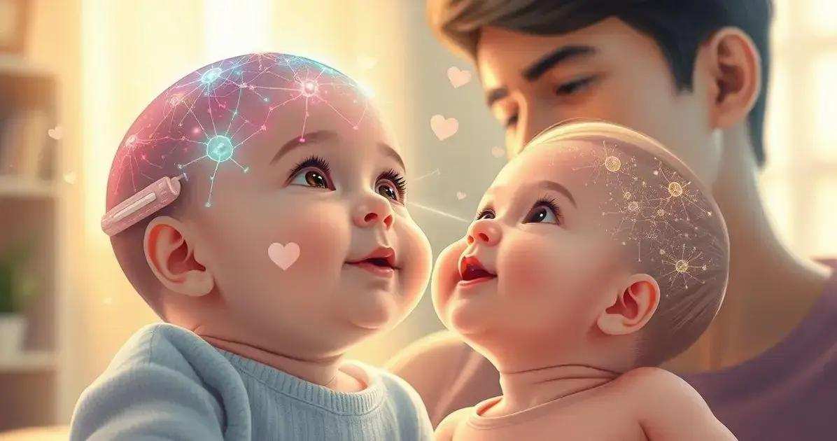 Como os estímulos visuais afetam o cérebro do bebê