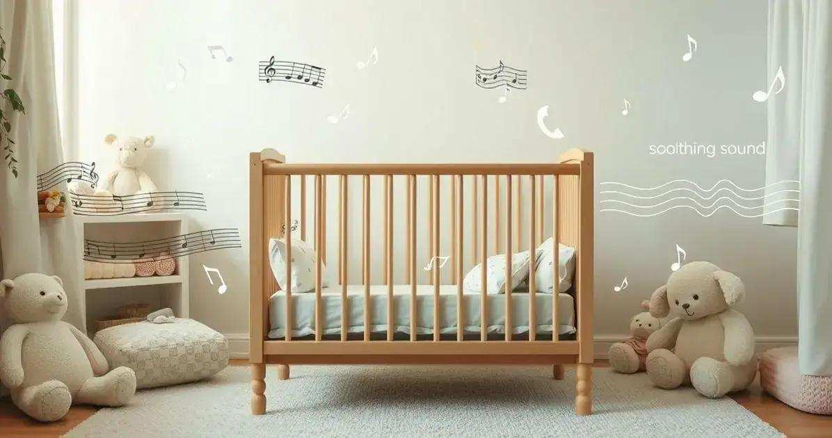 Dicas para reproduzir sons relaxantes para o bebê