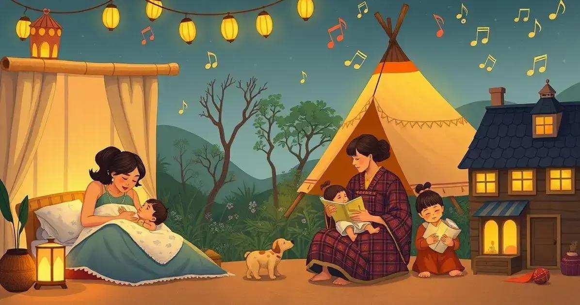 Exemplos de canções de ninar e suas histórias