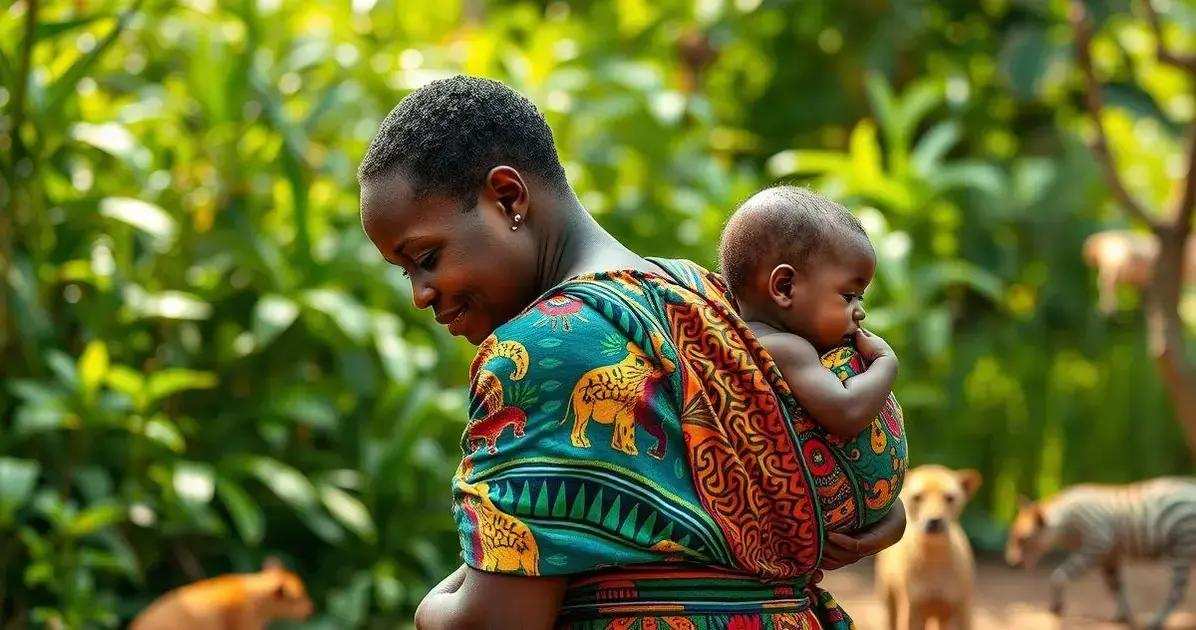 Mães Africanas e o Método do Carregar no Corpo: O Impacto na Formação do Bebê