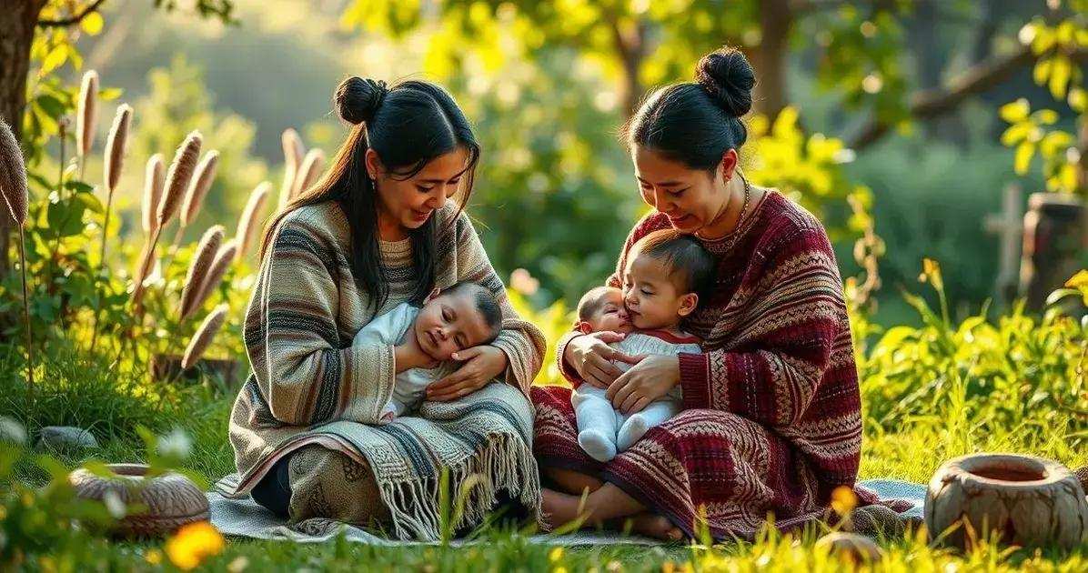 Métodos tradicionais de acalmar os bebês