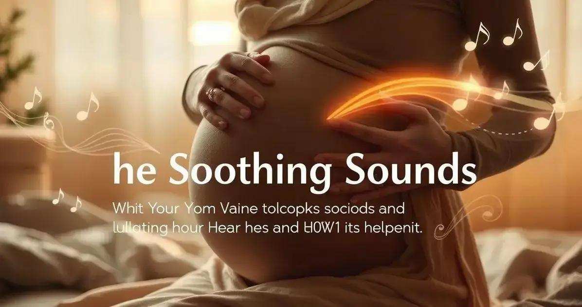 Os Sons Que Acalmam: O Que Seu Bebê Ouvia No Útero e Como Isso Ajuda Hoje?