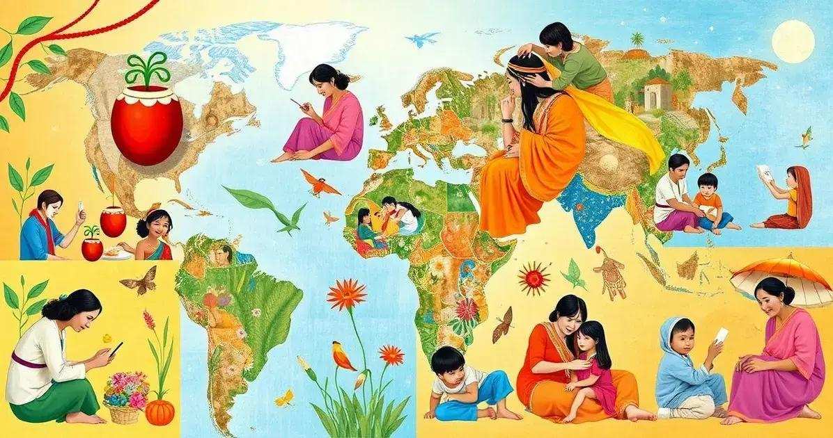 Rituais de Amor para Bebês ao Redor do Mundo: Como o Cuidado Varia em Cada Cultura