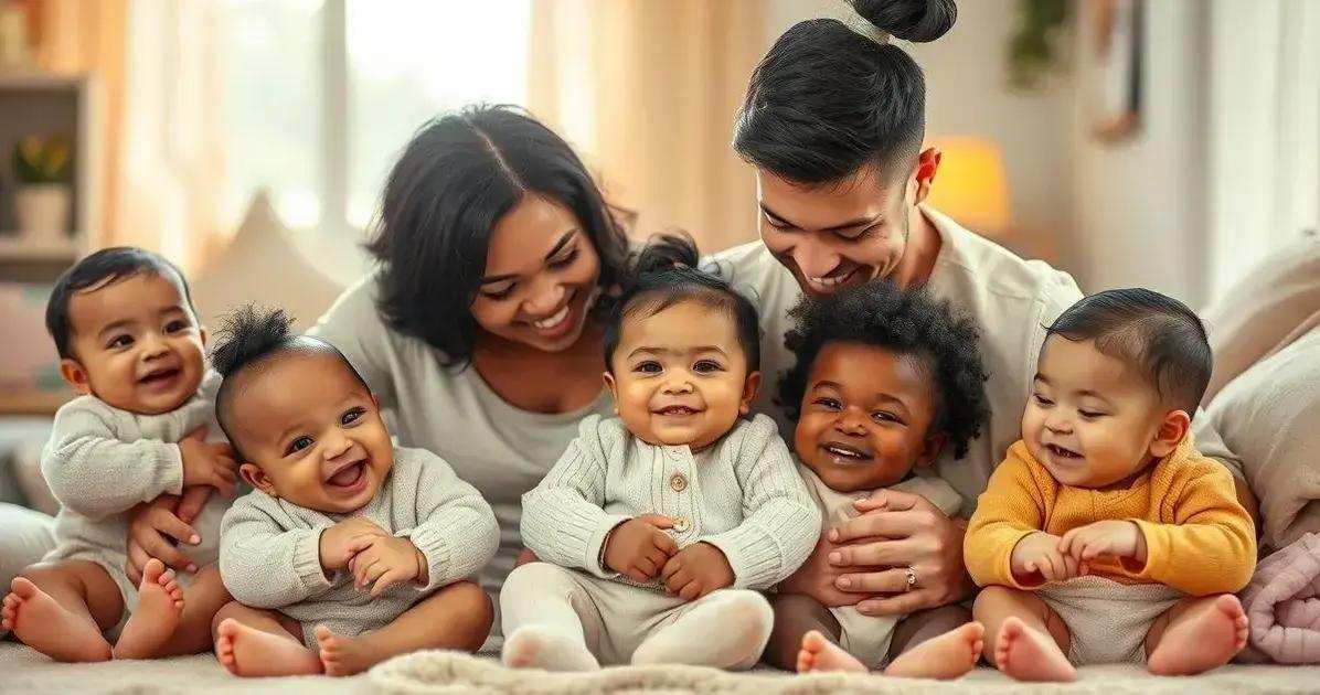 Sinais não verbais de amor em bebês